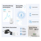Tapo P110M Mini Smart Wi-Fi Plug – Energy Monitoring Smart Socket with App & Voice Control