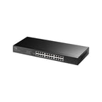 CUDY GS1024L 24-Port Gigabit Unmanaged Switch – Rackmount Metal Gigabit LAN Switch with VLAN & Extend Mode for Office, CCTV & Enterprise Networks