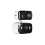 Tapo C246D Indoor/Outdoor Dual Lens Pan/Tilt Security Camera – 2K Smart AI Camera with Wide + Telephoto Lens, 360° Coverage & Night Vision