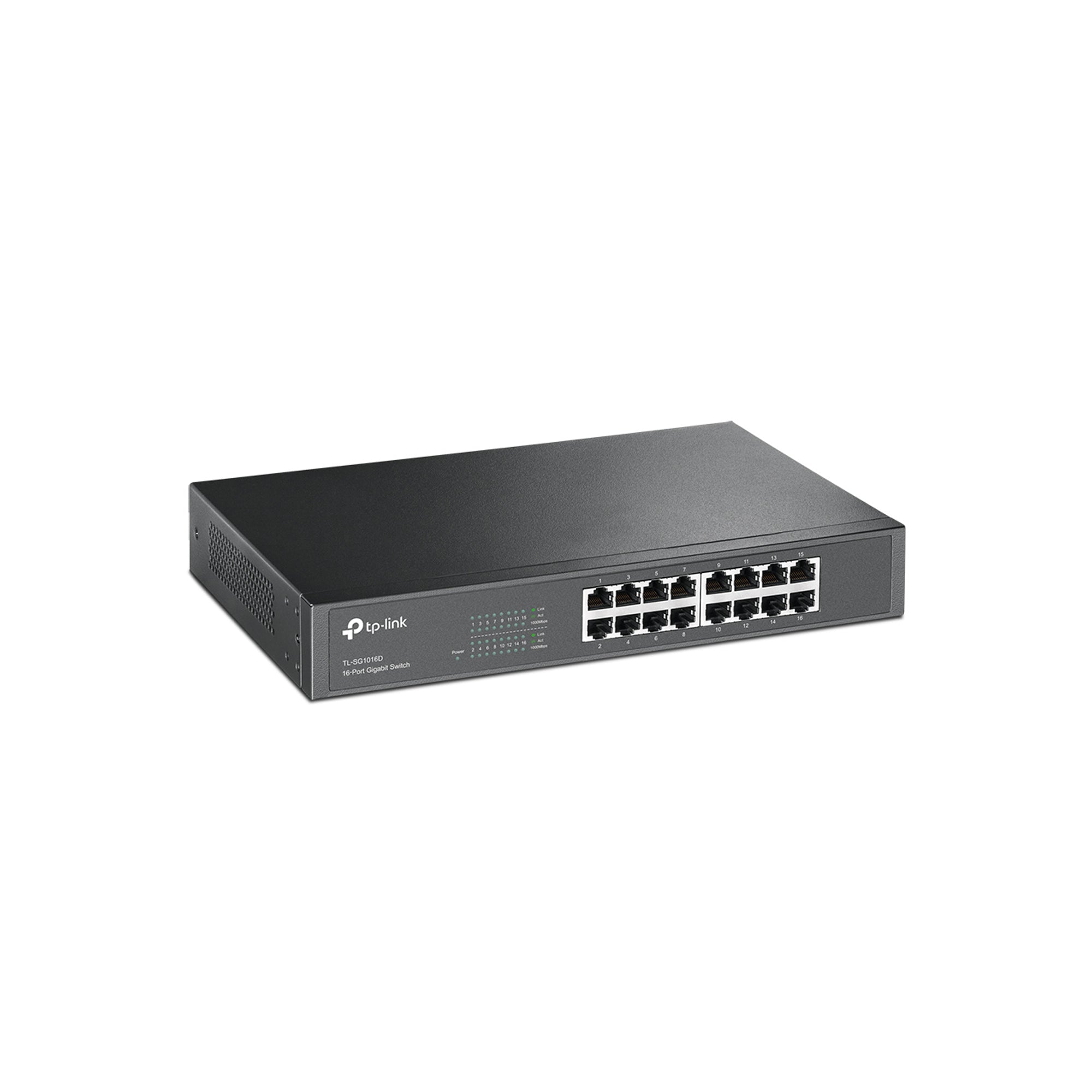 TP-Link TL-SG1016D 16-Port Gigabit Desktop/Rackmount Switch