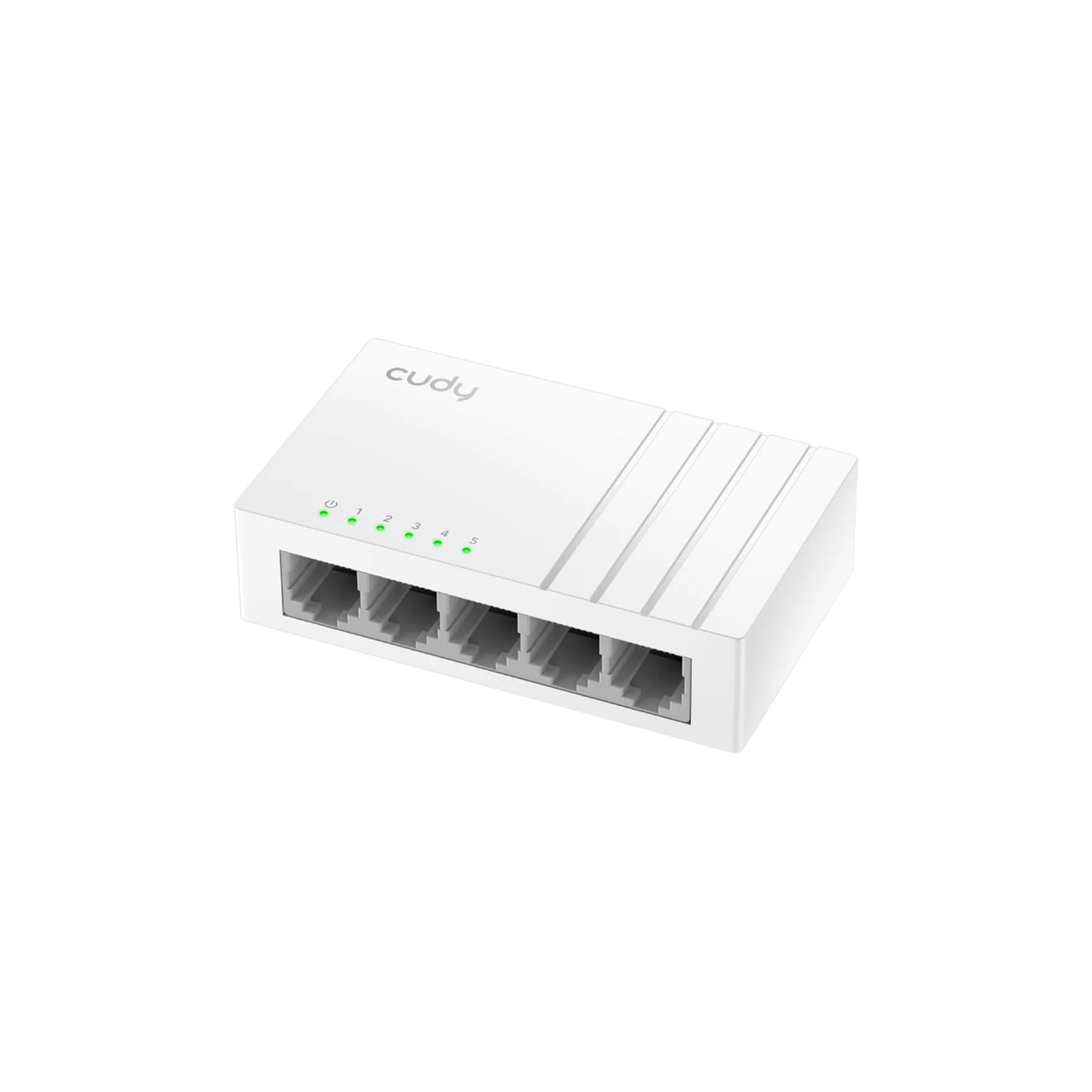 CUDY GS105U 5-Port Gigabit Switch with USB-C Power Input – Unmanaged High-Speed Ethernet Network Switch for Home & Office