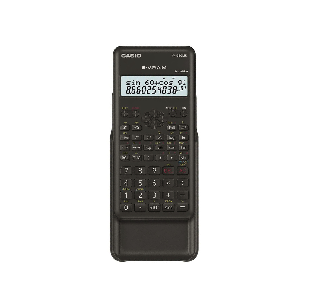 Casio fx-350MS-2 Scientific Calculator 240 Functions 2-Line Display S-V.P.A.M.