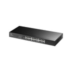 CUDY GS1024E 24-Port Gigabit Rackmount Easy-Managed Switch – Smart Managed Metal LAN Switch with VLAN, QoS & Rackmount Design for Enterprise Networks