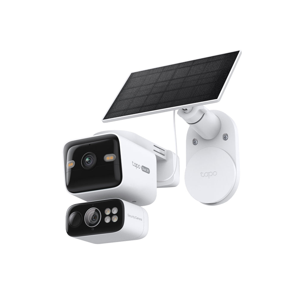 Tapo C645D KIT Solar-Powered Dual-Lens Pan/Tilt Security Camera – 4G LTE & Wi-Fi Outdoor Smart Surveillance System