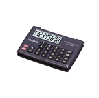 Casio LC-160LV-BK 8-Digit Practical Calculator Dual Leaf Type Portable Financial Tool with Extra Large Display