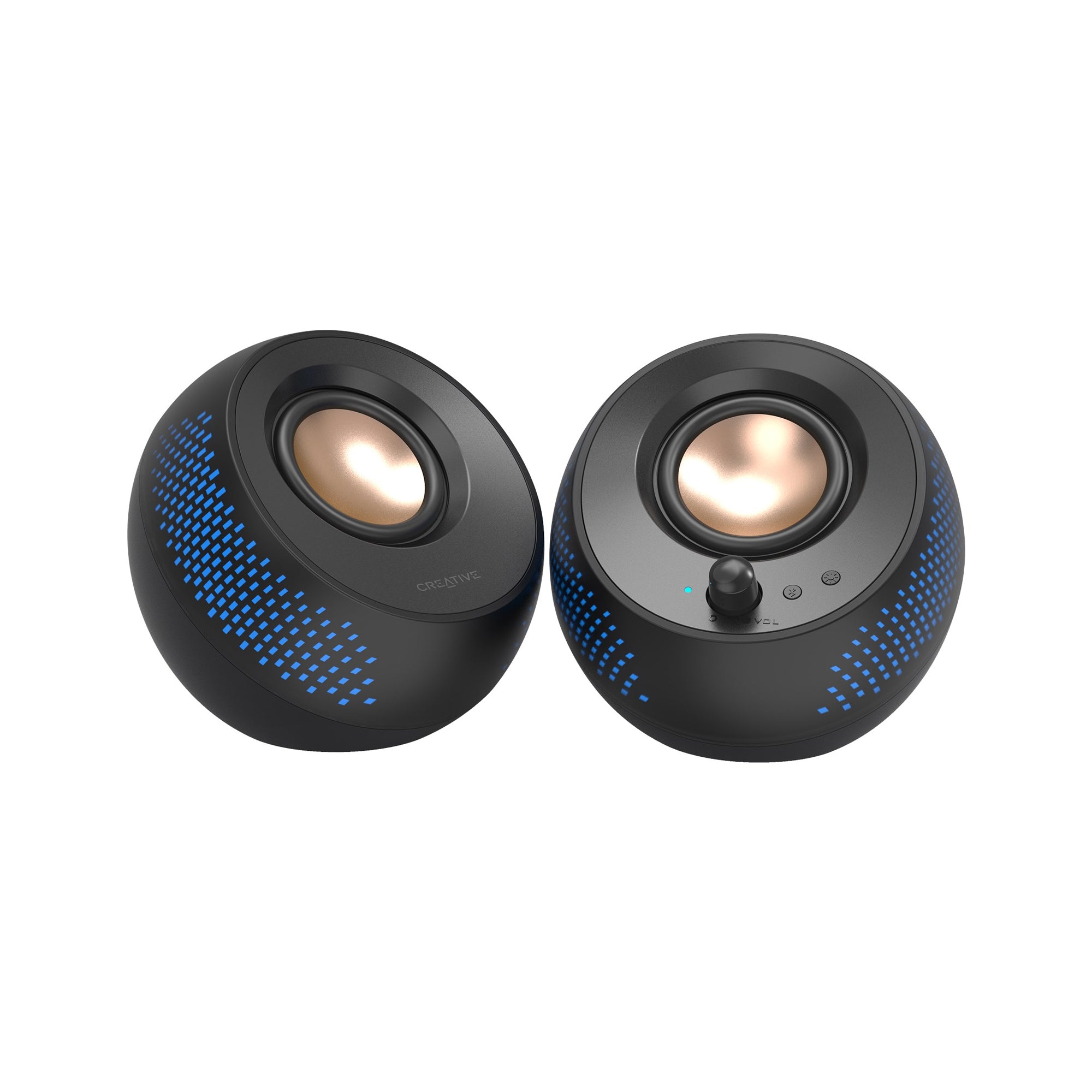 Creative Pebble X 2.0 USB-C Speakers with Customizable RGB Lighting (MF1715)