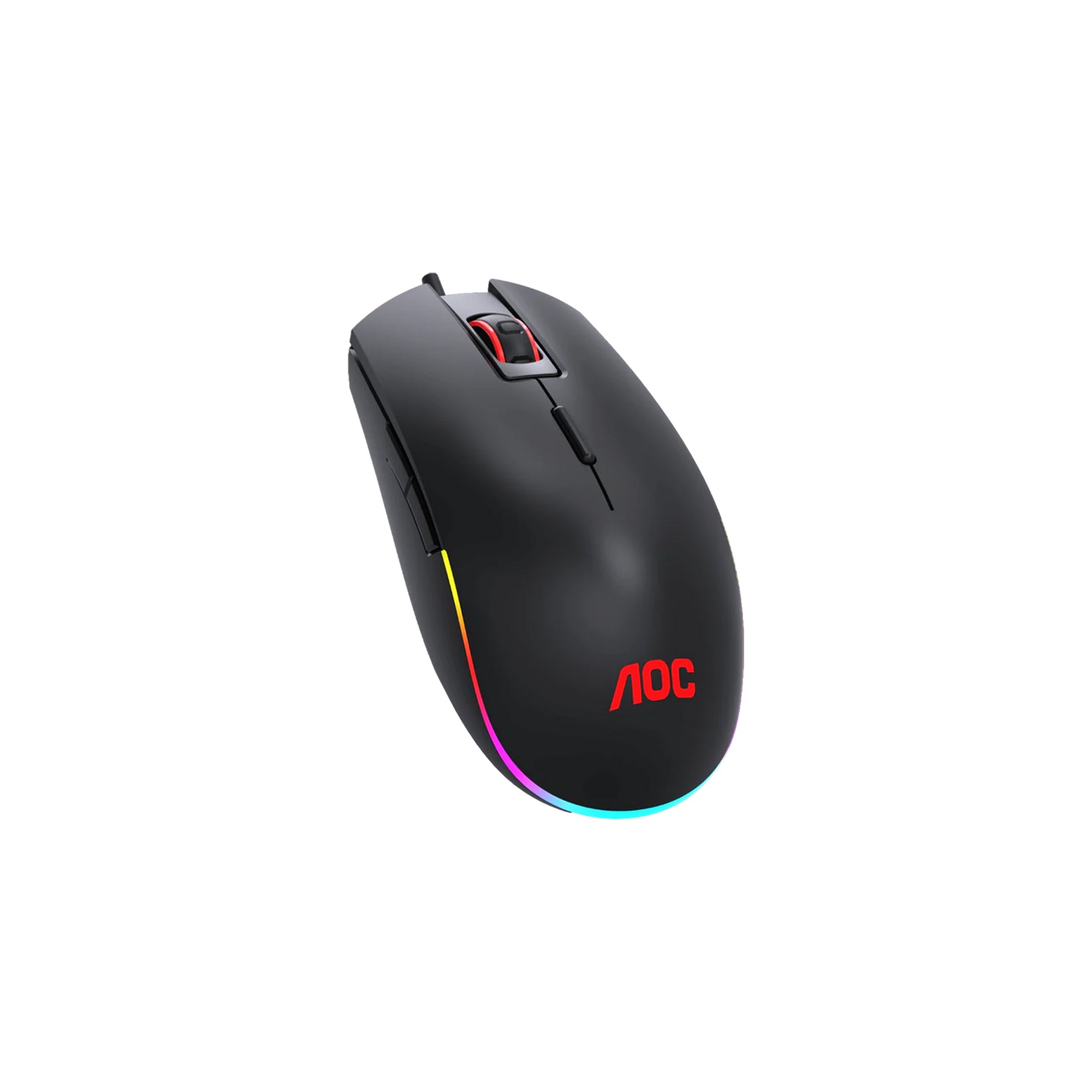 AOC GM500 RGB Gaming Mouse 5000 DPI 8 Programmable Buttons 20G Acceleration USB Wired Esports Mouse