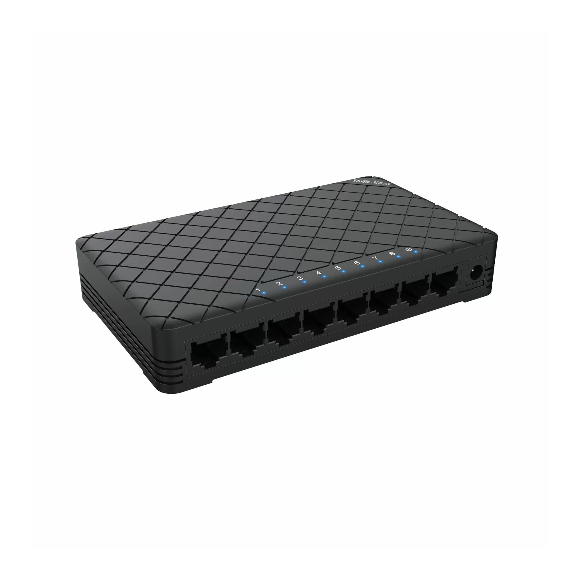 Reyee by Ruijie RG-ES08 8-Port Unmanaged Desktop Switch Fast Ethernet Plug & Play Network Switch SOHO