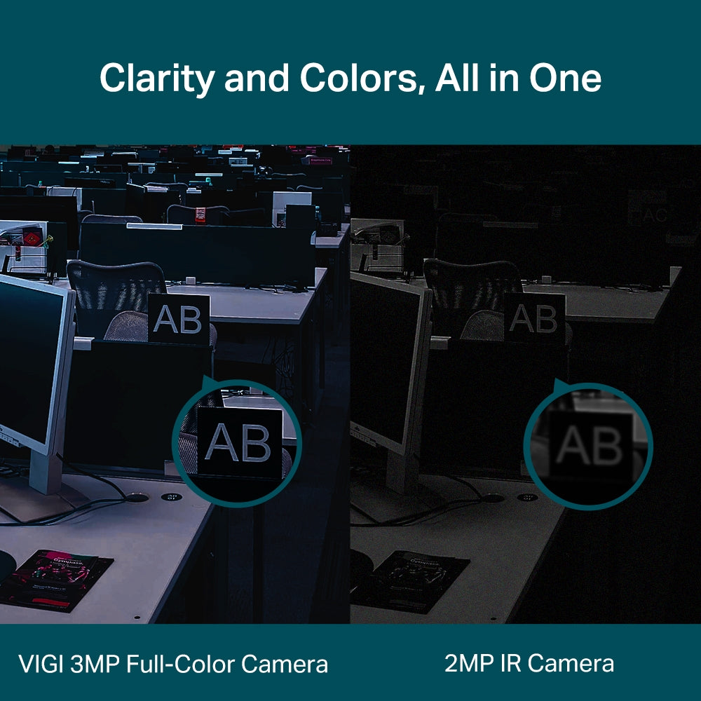 TP-Link VIGI C430 3MP Full-Color Turret Network Camera