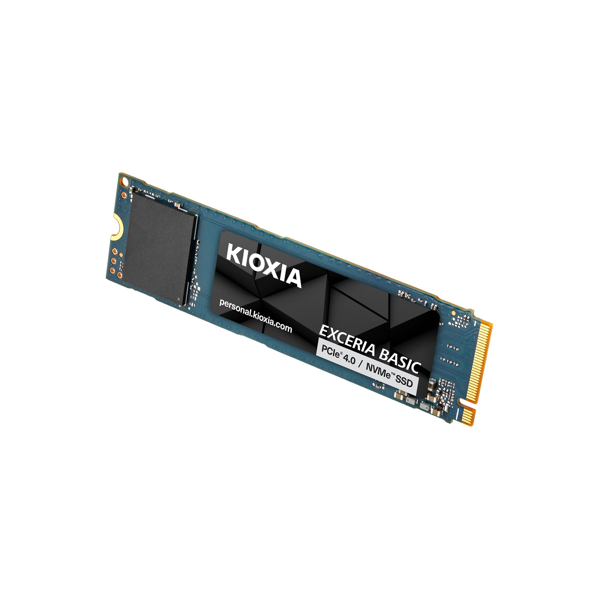 Kioxia Exceria Basic 2TB NVMe SSD – PCIe Gen3 M.2 2280 Internal Solid State Drive (LSF10Z002TG8) for Fast PC & Laptop Storage Upgrade