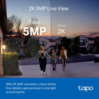 Tapo D230S1 Smart Battery Video Doorbell – Wireless Wi-Fi Door Camera with 2K Video & Motion Detection