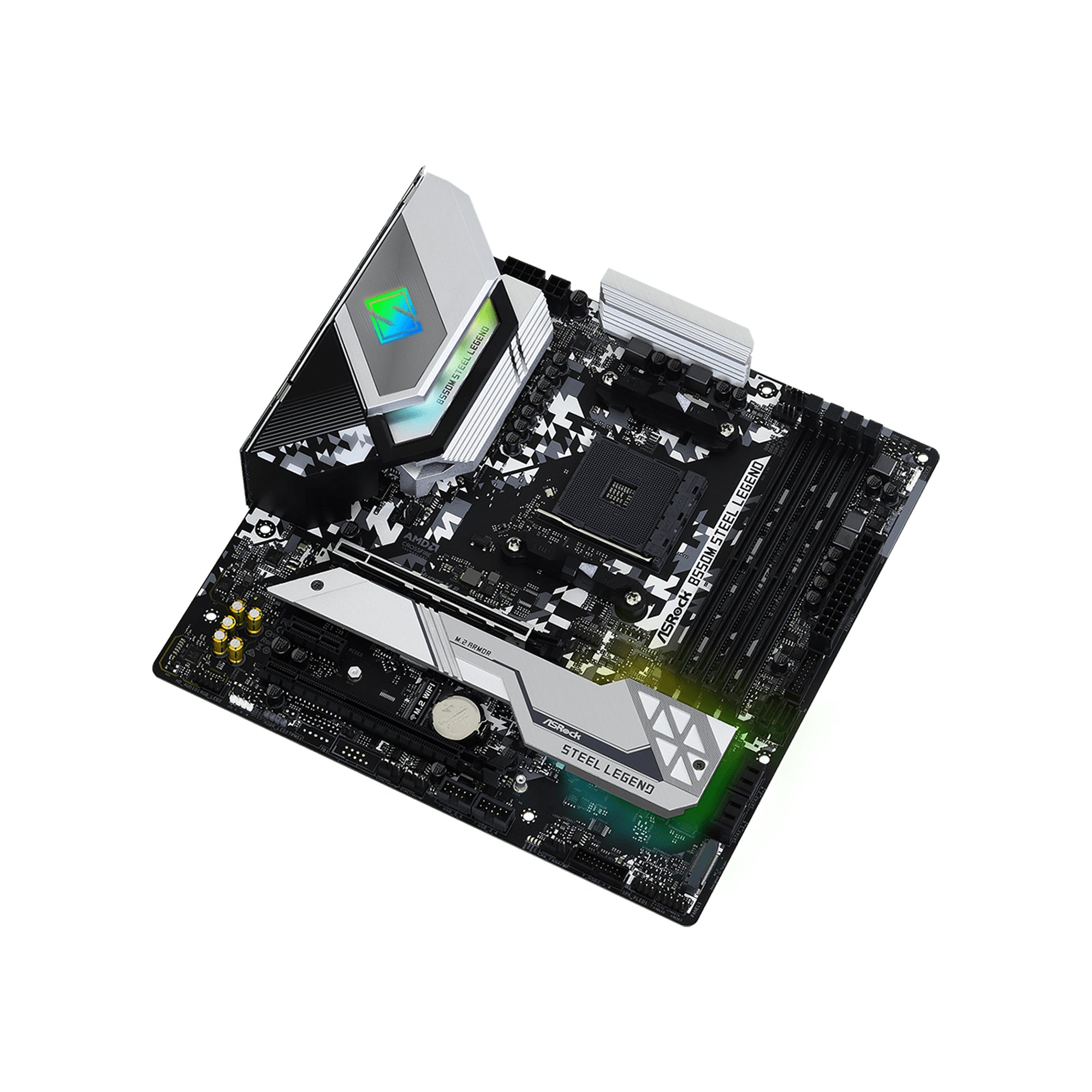 ASRock B550M Steel Legend | AMD AM4 Micro-ATX DDR4 PCIe 4.0 Gaming