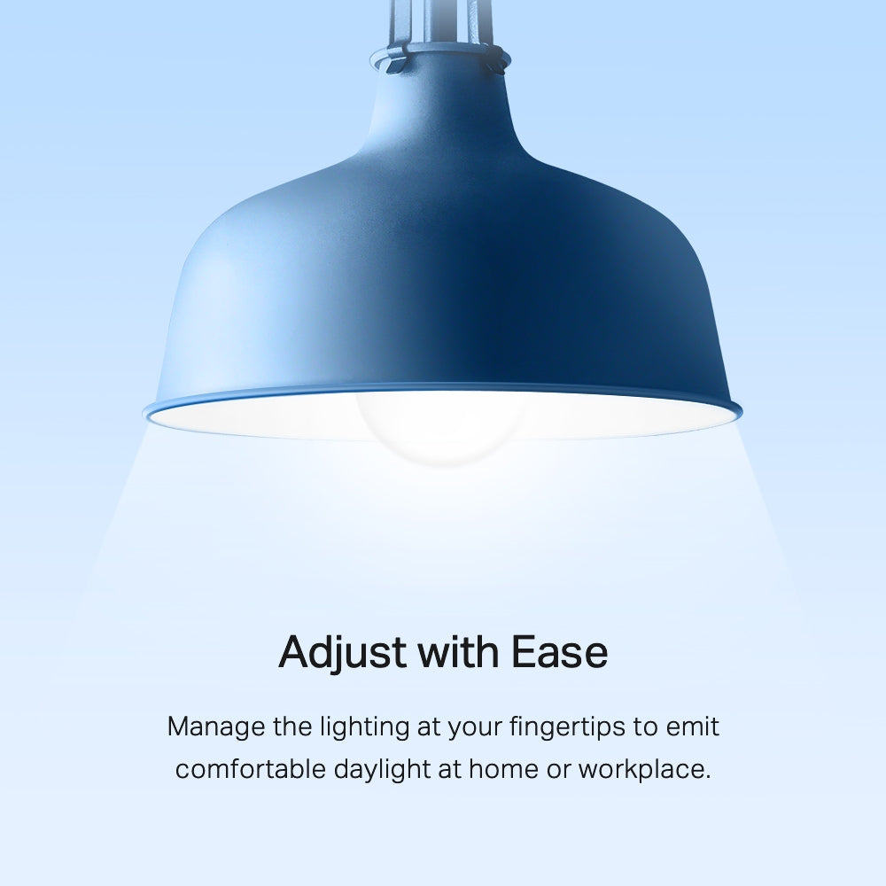 Tapo L520E Smart Wi-Fi Light Bulb – Daylight Dimmable LED Bulb with App & Voice Control