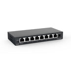 Reyee by Ruijie RG-ES108D 8-Port 10/100Mbps Unmanaged Desktop Switch Fast Ethernet Plug & Play Network Switch SOHO
