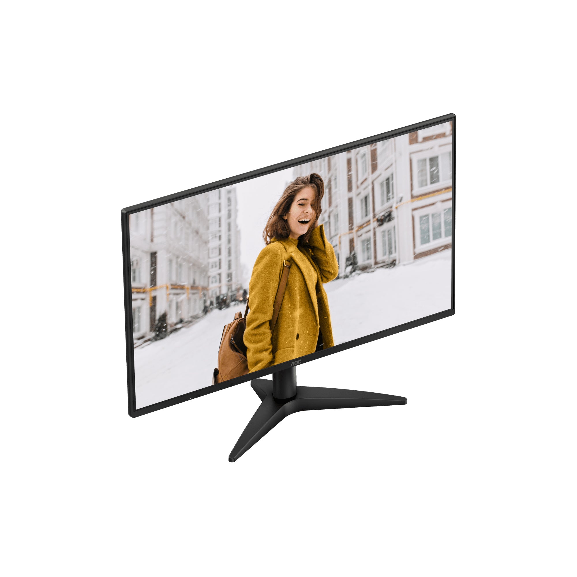 AOC 27B36H 27-Inch 100Hz IPS Full HD Monitor Frameless Adaptive Sync Display for Office & Entertainment
