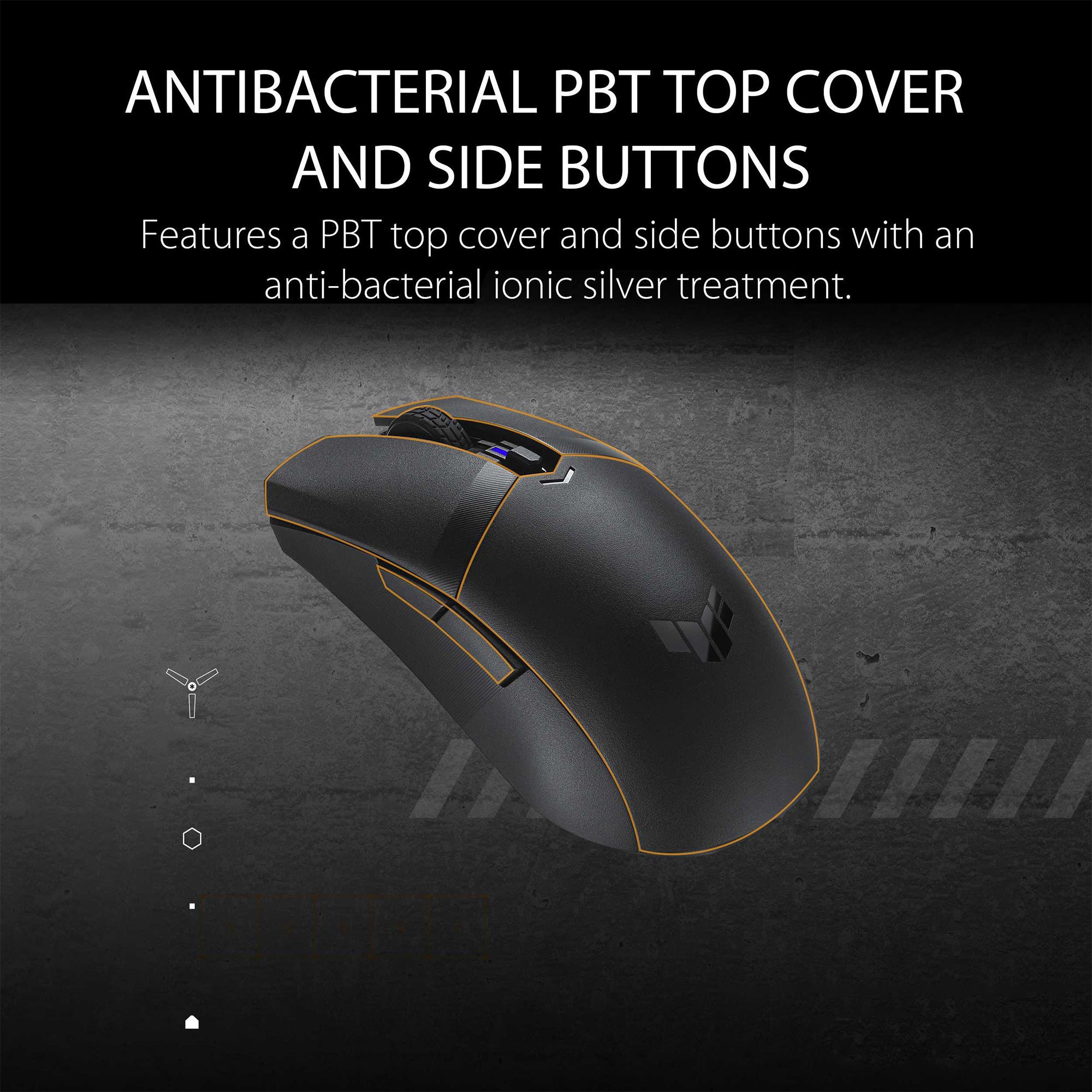 ASUS TUF Gaming M4 Wireless Gaming Mouse