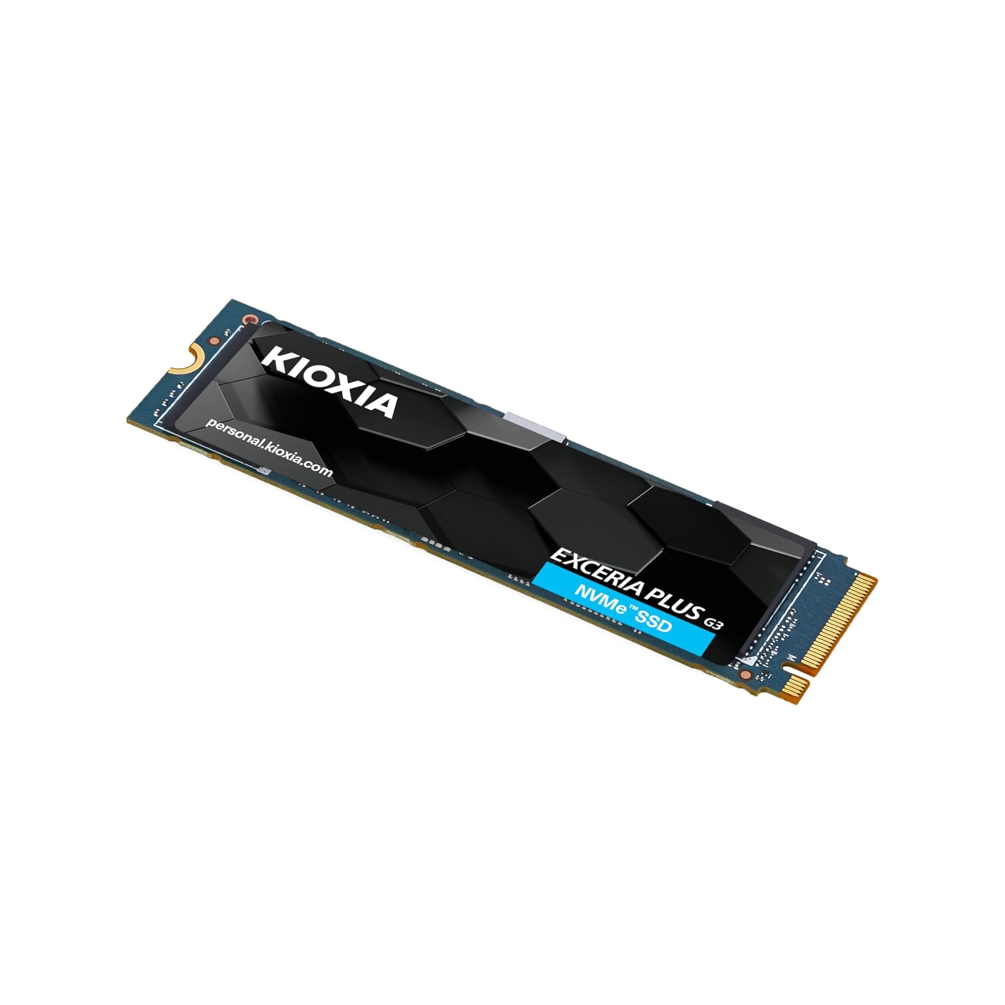 Kioxia Exceria PLUS G3 2TB NVMe SSD – PCIe Gen4 M.2 2280 High-Speed Internal Solid State Drive (LSD10Z002TG8) for Gaming & Performance Upgrade