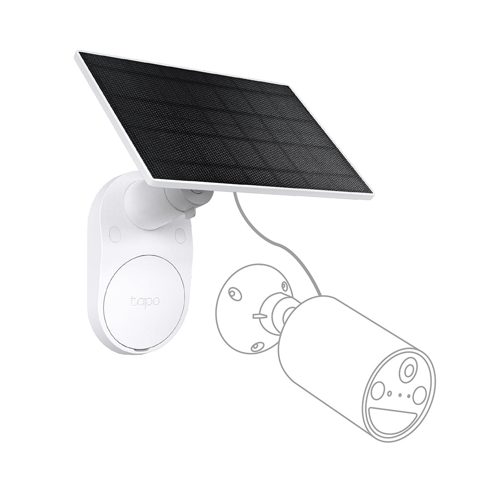 Tapo A201 Solar Panel – Flexible Outdoor Solar Charging Panel for Tapo Battery Cameras with Endless Power & Weatherproof Design