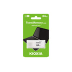 Kioxia EXCERIA U202 64GB USB Flash Drive – Compact USB 2.0 Portable Storage Drive for Everyday File Transfer