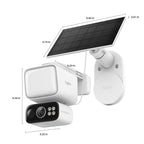 Tapo C615F KIT Solar-Powered Floodlight Pan/Tilt Security Camera Kit – 4G LTE Outdoor Smart Camera with Floodlight & AI Detection
