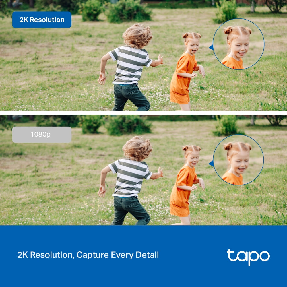 Tapo TC65 Outdoor Security Wi-Fi Camera – Waterproof 2K Smart WiFi Surveillance Camera with Motion Detection