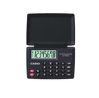 Casio LC-160LV-BK 8-Digit Practical Calculator Dual Leaf Type Portable Financial Tool with Extra Large Display