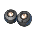 Creative Pebble X 2.0 USB-C Speakers with Customizable RGB Lighting (MF1715)