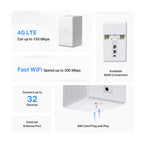 Mercusys MB110-4G 300 Mbps Wireless N LTE Router