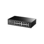 CUDY GS1016 16-Port Gigabit Unmanaged Switch – Rackmount Metal Gigabit LAN Switch for Office, CCTV & Enterprise Network Expansion