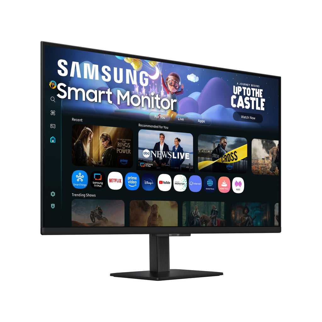 Samsung M5 M50F 27-Inch IPS Full HD Smart Monitor Tizen OS WiFi 5 Bluetooth 5.2 HDR10 Gaming Hub Built-in Speakers Remote Control Display