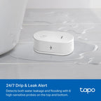 Tapo T300 Smart Water Leak Sensor – Wi-Fi Water Leak Detector with 90dB Alarm, Instant App Alerts & IP67 Waterproof Protection