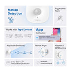 Tapo T100 Smart Motion Sensor – WiFi Motion Detection Sensor with Instant Alerts & Smart Home Automation