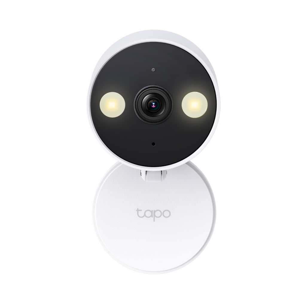 Tapo C120 Indoor/Outdoor Home Security Wi-Fi Camera – 2K QHD Smart Camera with Color Night Vision, AI Detection, IP66 Weatherproof Design & Two-Way Audio