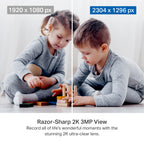 Tapo C211 Pan/Tilt Home Security Wi-Fi Camera – 2K 3MP Smart Indoor Camera with 360° View, Motion Tracking, Night Vision & Privacy Zone