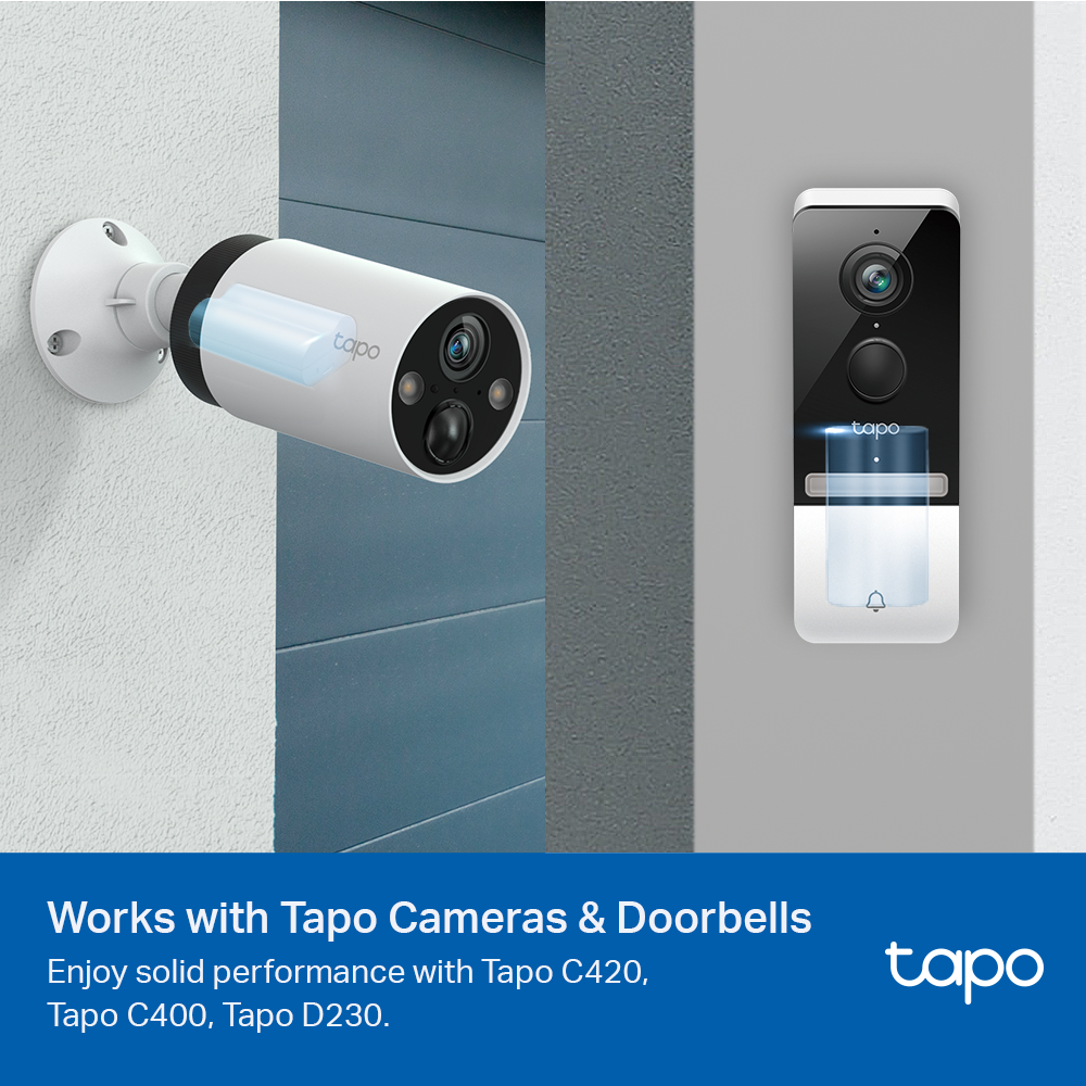 Tapo A100 Battery Pack – 6700mAh Rechargeable Battery for Tapo Wire-Free Cameras & Video Doorbells