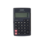 Casio LC-401LV-BK 8-Digit Practical Calculator Portable Type Extra Large Display Basic Financial Tool with Square Root Function