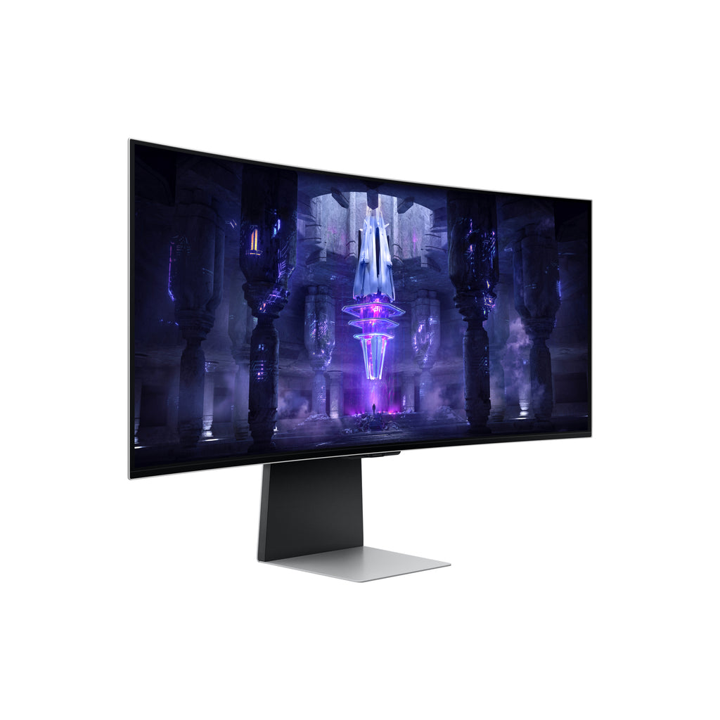 Samsung Odyssey OLED G8 34-Inch Ultra-WQHD Curved Gaming Monitor 175Hz OLED 0.1ms Smart Gaming Display
