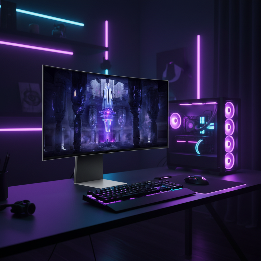 Samsung Odyssey OLED G8 34-inch ultrawide gaming monitor product image
