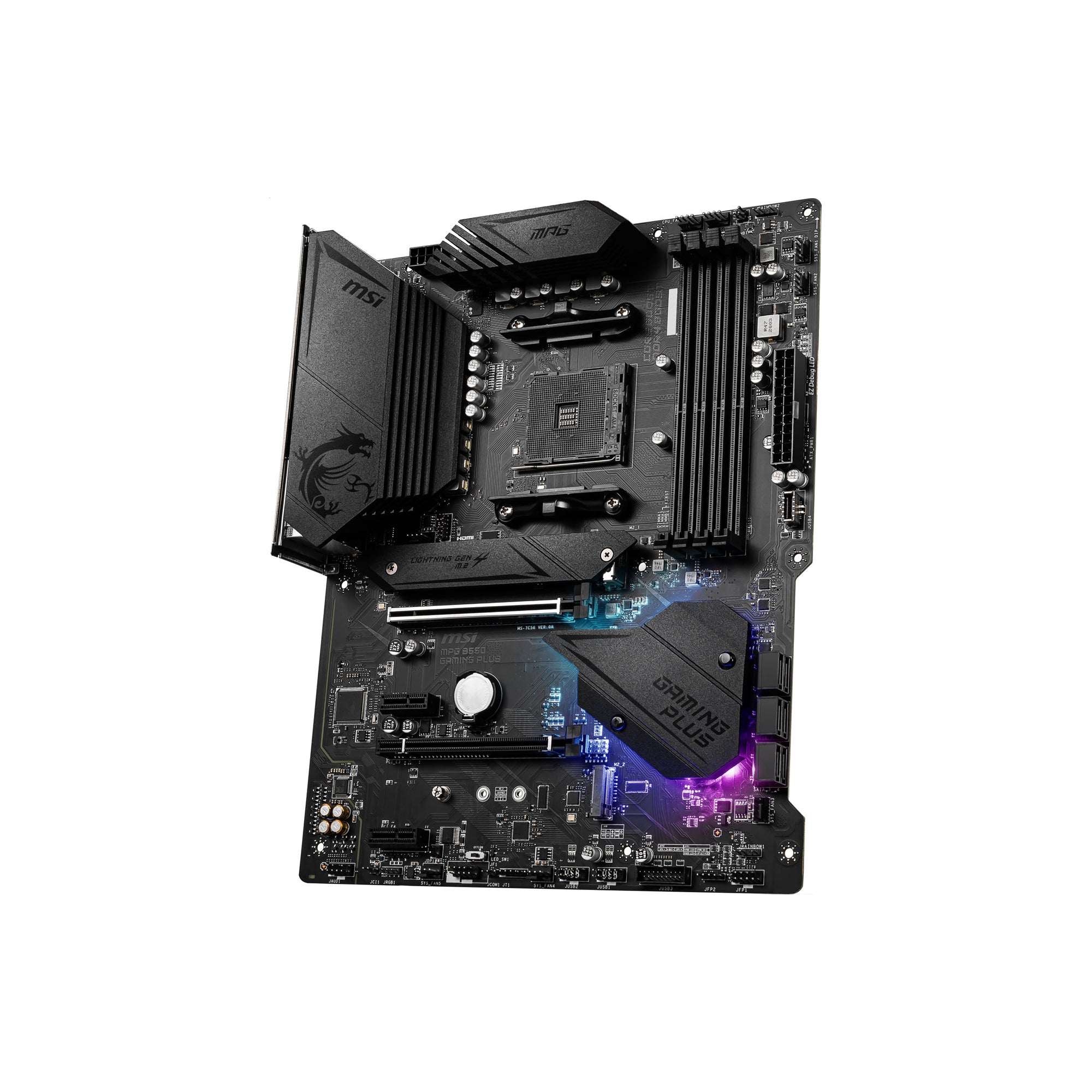MSI MPG B550 GAMING PLUS ATX Gaming Motherboard