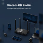 CUDY WR3600 BE3600 Gigabit Wi-Fi 7 Router – High-Speed Dual-Band Wireless Router for Home & Gaming