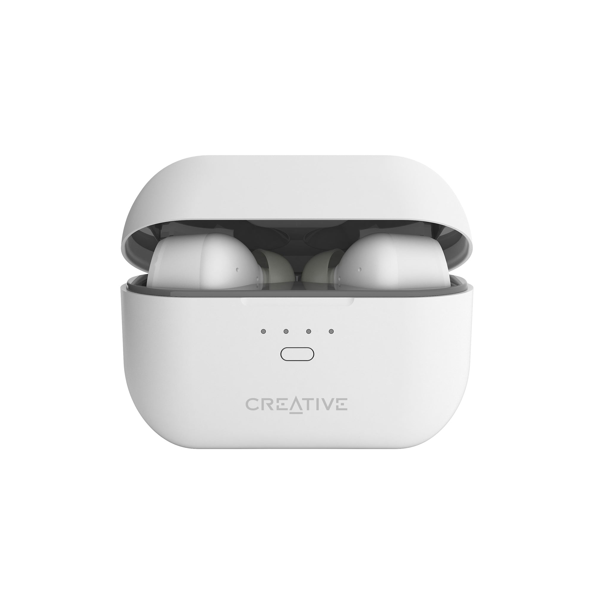 Creative Zen Air Pro True Wireless Earbuds Bluetooth LE Audio Sweatproof Lightweight In-Ear Headphones White (EF1090-PRO WHITE)