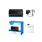 CUDY GS105D 5-Port Gigabit Unmanaged Switch – High-Speed Plug & Play Ethernet LAN Switch for Home, Office & Gaming Networks