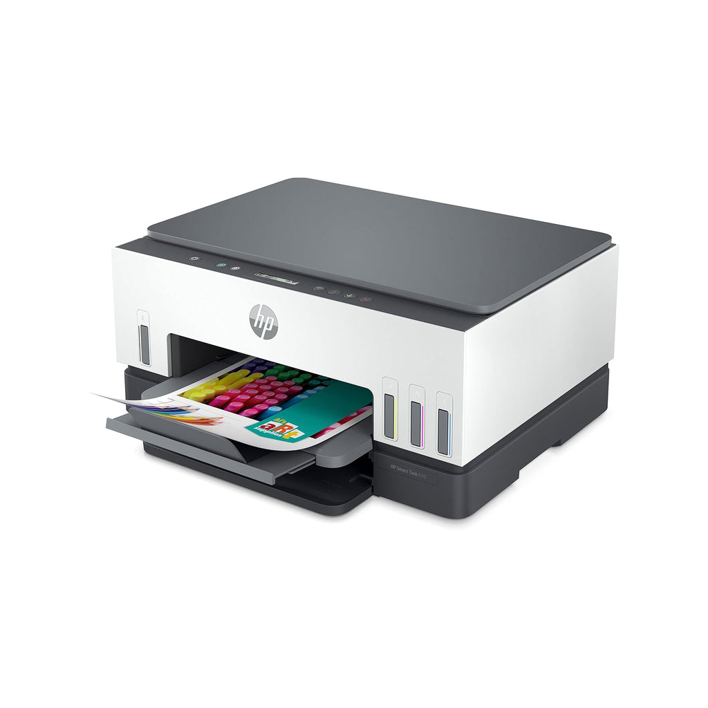 HP Smart Tank 670 All-in-One Wireless Ink Tank Printer – Print, Scan, Copy & High-Capacity Refillable Ink System with ADF for Home & Office
