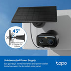 Tapo C401 KIT Solar-Powered Security Camera Kit – 1080p Wire-Free Outdoor Smart Camera with AI Detection, Color Night Vision & 180-Day Battery Life