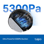 Tapo RV30 Max Robot Vacuum & Mop – 5300Pa Hyper Suction Smart Cleaning Robot