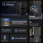 TP-Link Archer BE700 BE15000 Tri-Band Wi-Fi 7 Router