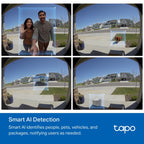 Tapo D235 Video Doorbell Camera – Smart Wi-Fi Doorbell with 2K Video, Motion Detection & App Alerts