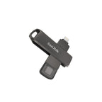 SANDISK® iXpand Flash Drive Luxe – Dual Lightning & USB Type-C Flash Drive for iPhone, iPad, MacBook & Fast Photo Video Backup