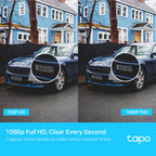 Tapo TC40 Outdoor Pan/Tilt Security Wi-Fi Camera – Smart 1080p Surveillance Camera with 360° View, Motion Tracking & Night Vision