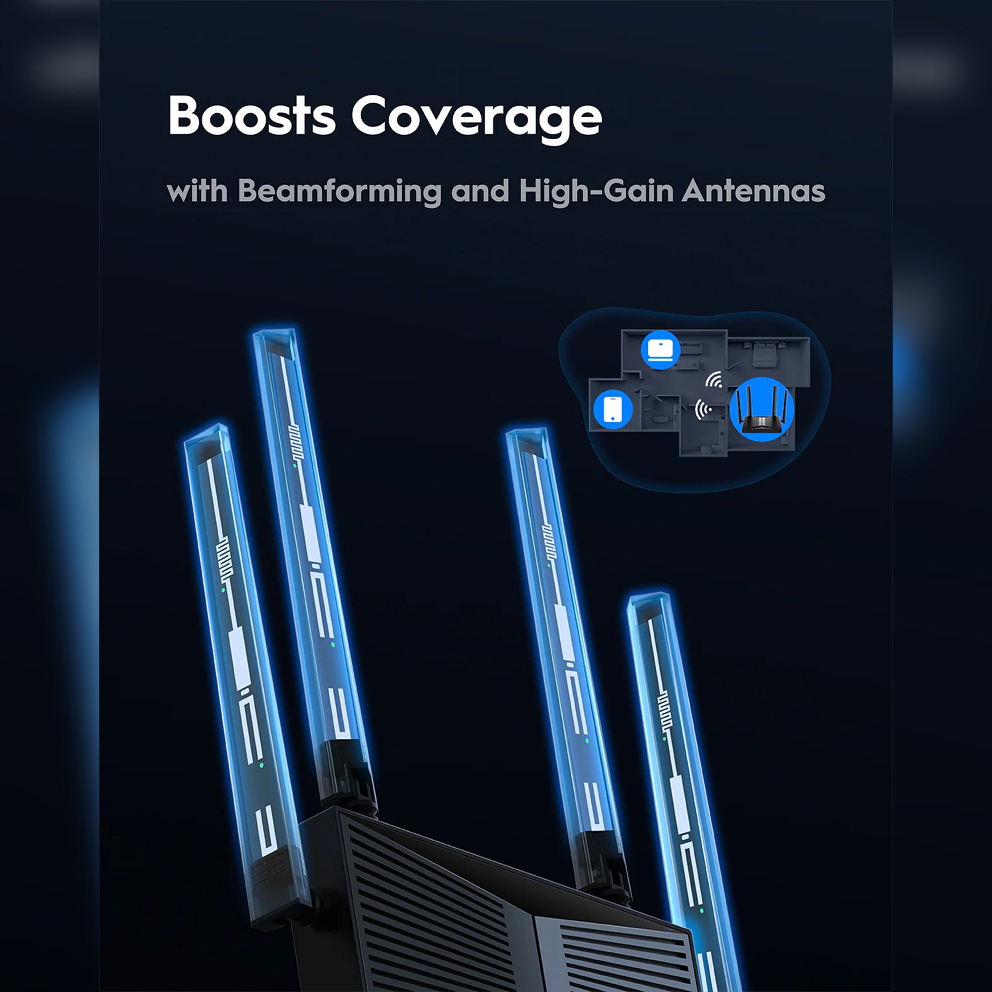 CUDY WR3600 BE3600 Gigabit Wi-Fi 7 Router – High-Speed Dual-Band Wireless Router for Home & Gaming